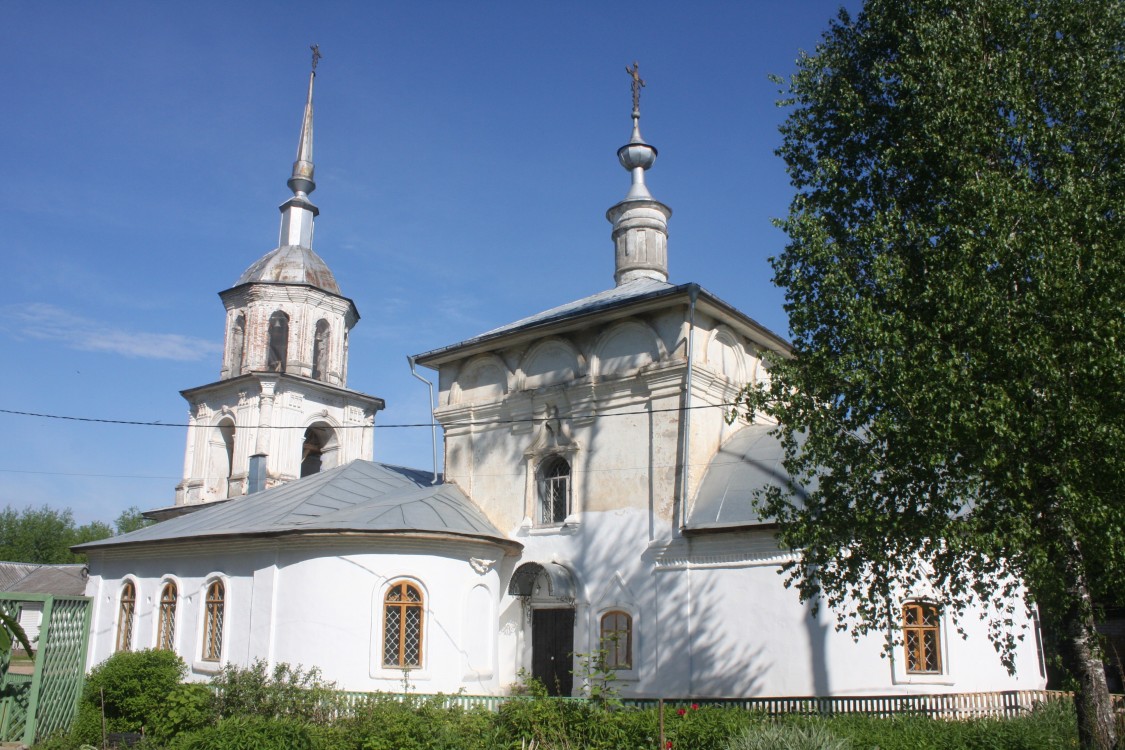Благовещенский женский монастырь (новый). Церковь Воздвижения Креста Господня, Бежецк (Бежецкий район, Тверская область). фасады