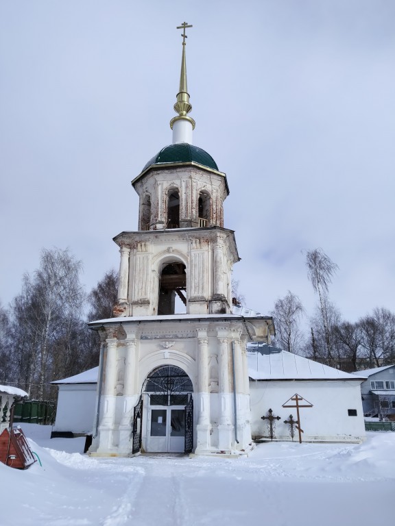 Благовещенский женский монастырь (новый). Церковь Воздвижения Креста Господня, Бежецк (Бежецкий район, Тверская область). фасады