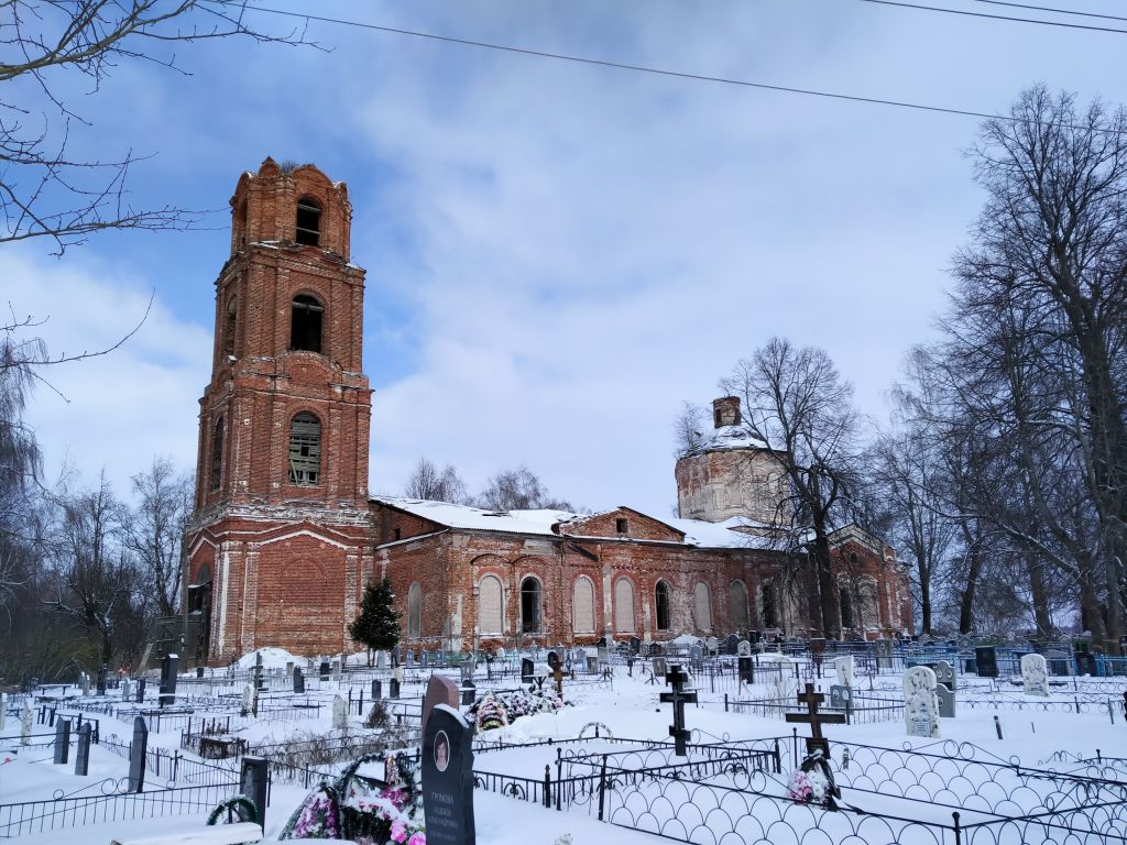 Церковь Благовещения Пресвятой Богородицы, Княжево (Бежецкий район, Тверская область). фасады