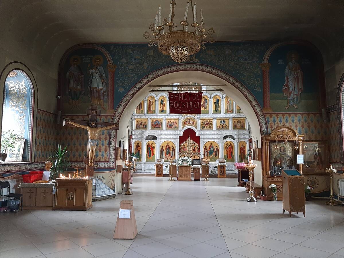 Горно-Никольский мужской монастырь. Собор Николая Чудотворца, Брянск (Брянск, город, Брянская область). интерьер и убранство
