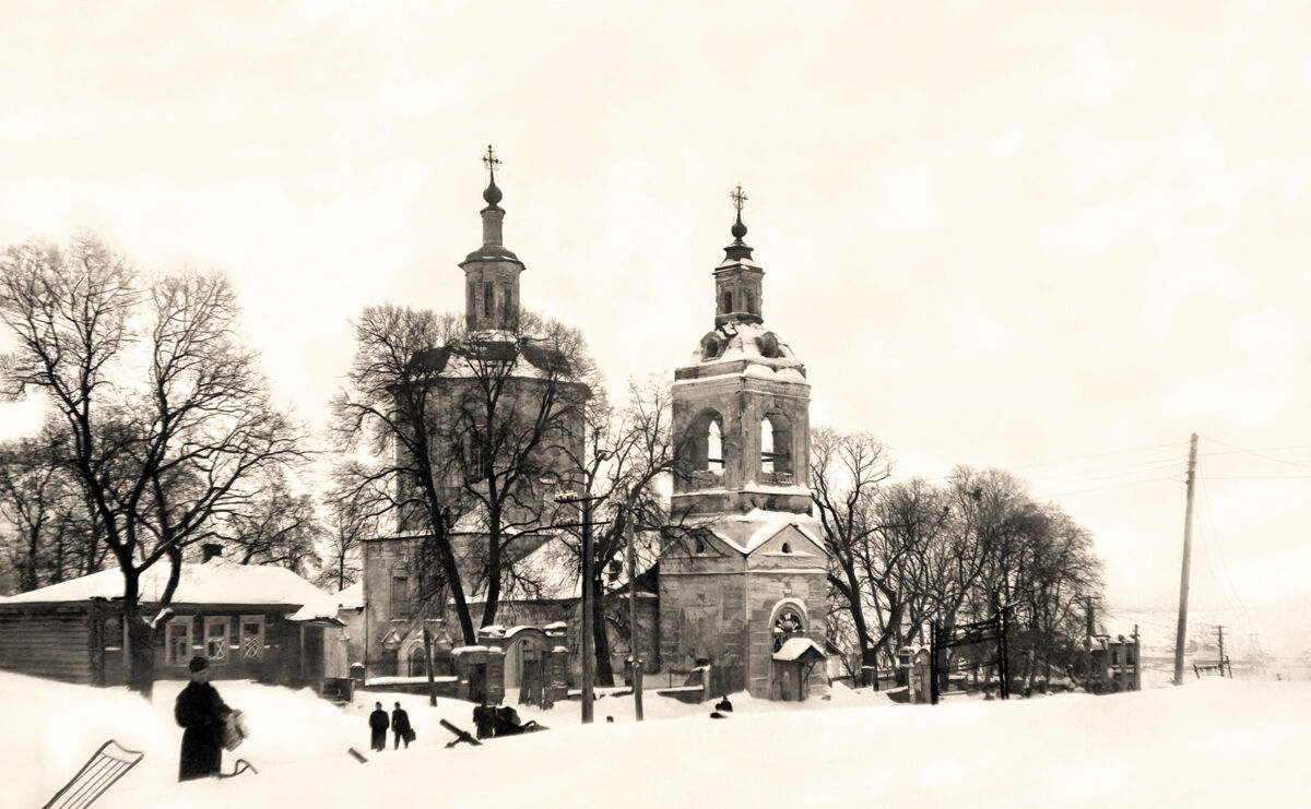 Горно-Никольский мужской монастырь. Собор Николая Чудотворца, Брянск (Брянск, город, Брянская область). архивная фотография, Фото 1942 г. с аукциона e-bay.de