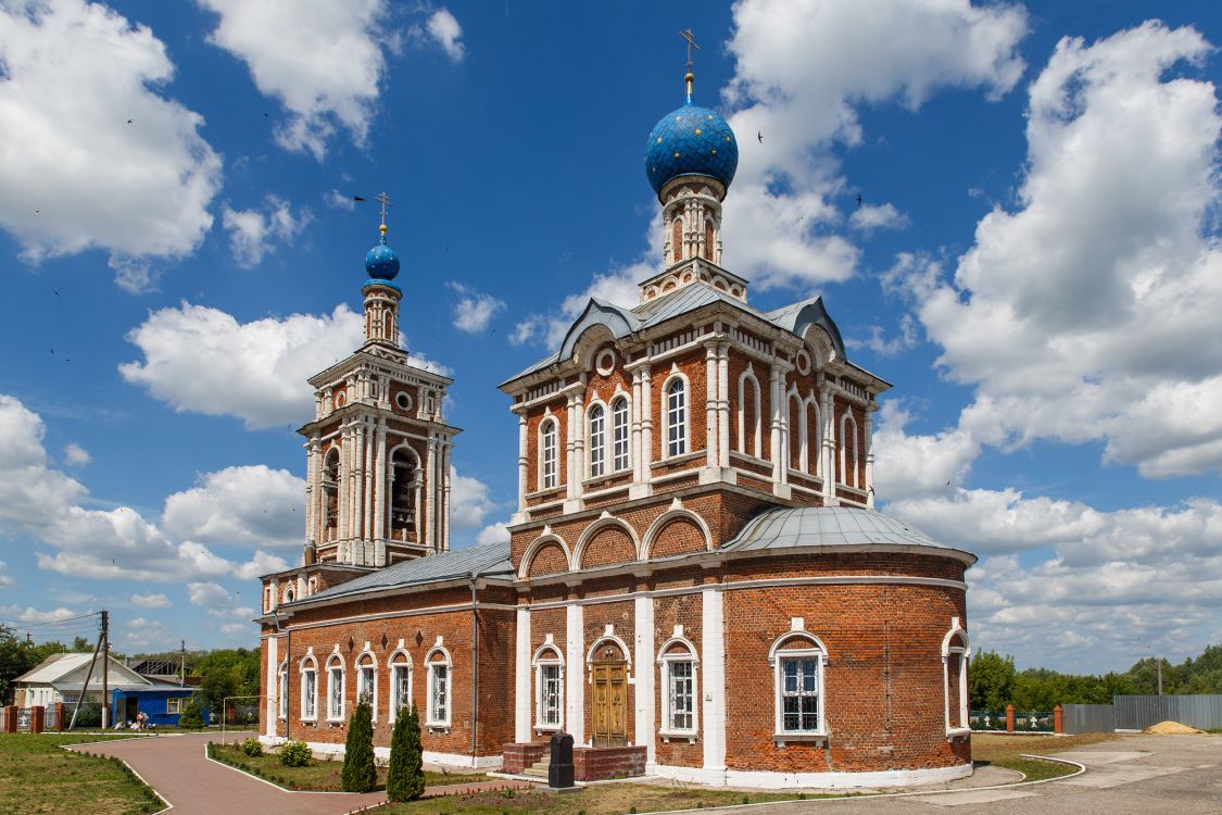 Шилово. Церковь Успения Пресвятой Богородицы. фасады
