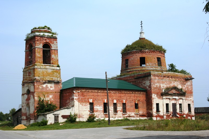 Тимошкино. Церковь Иоанна Богослова. фасады