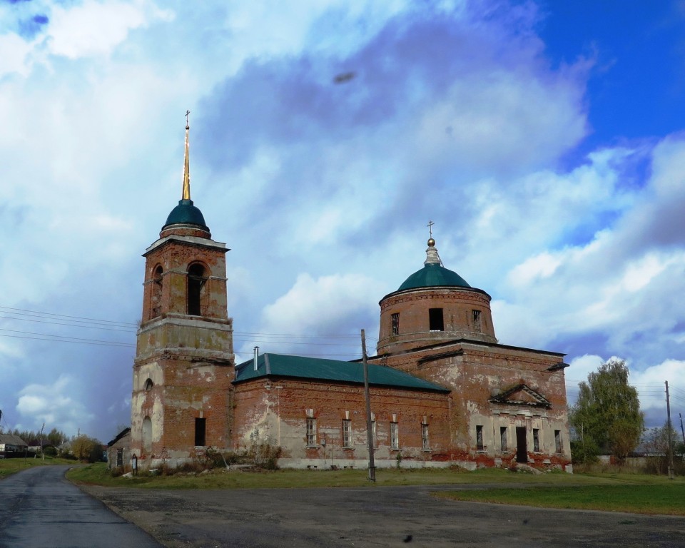 Тимошкино. Церковь Иоанна Богослова. фасады