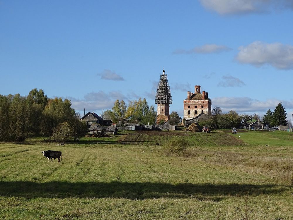 Кулачёво. Церковь Успения Пресвятой Богородицы. фасады