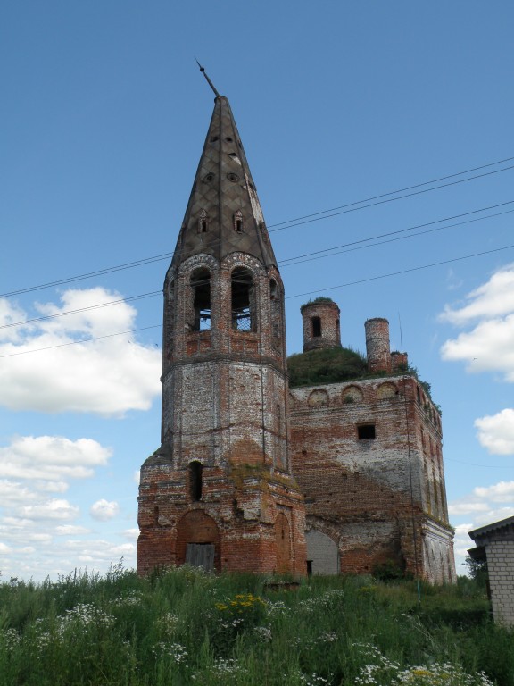 Церковь Успения Пресвятой Богородицы, Кулачёво (Ильинский район, Ивановская область). фасады