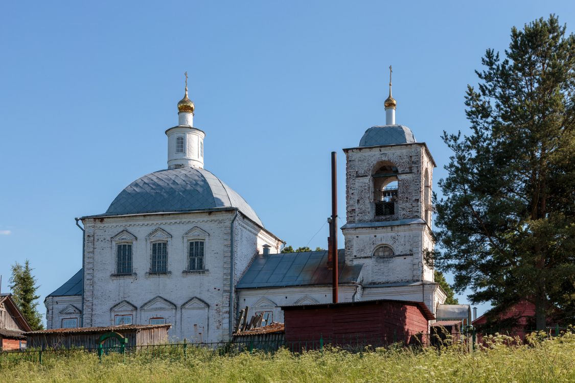 Церковь Николая Чудотворца, Григорьево (Тейковский район, Ивановская область). фасады