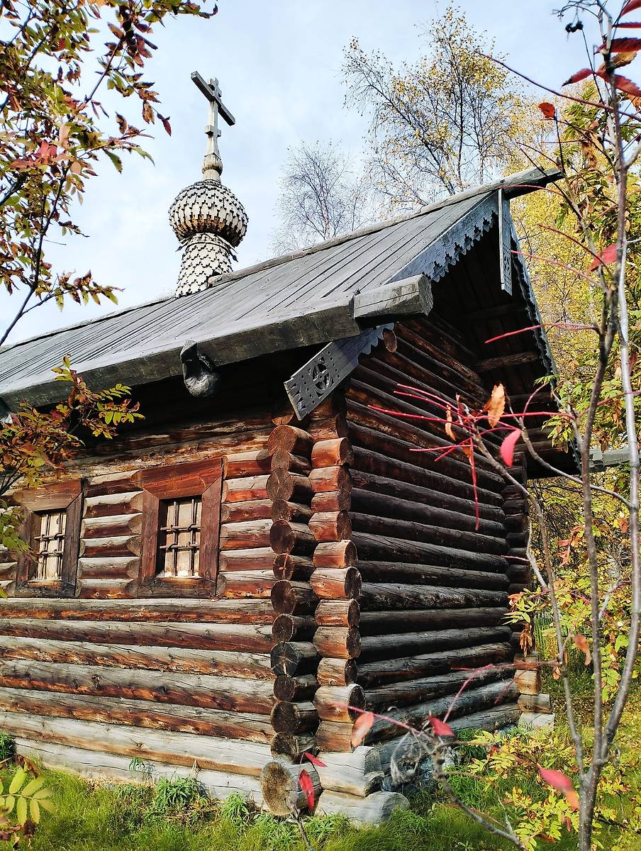фасады. Часовня Владимира равноапостольного, Салехард (Салехард, город, Ямало-Ненецкий автономный округ)