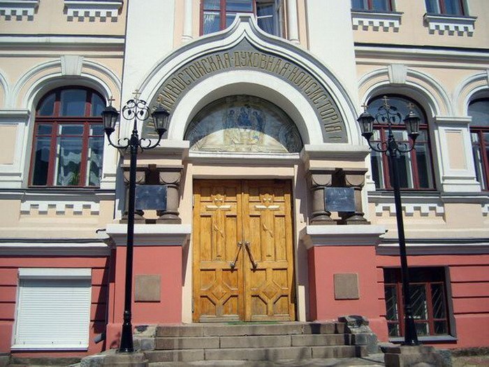 Церковь Сергия Радонежского, Владивосток (Владивосток, город, Приморский край). фасады