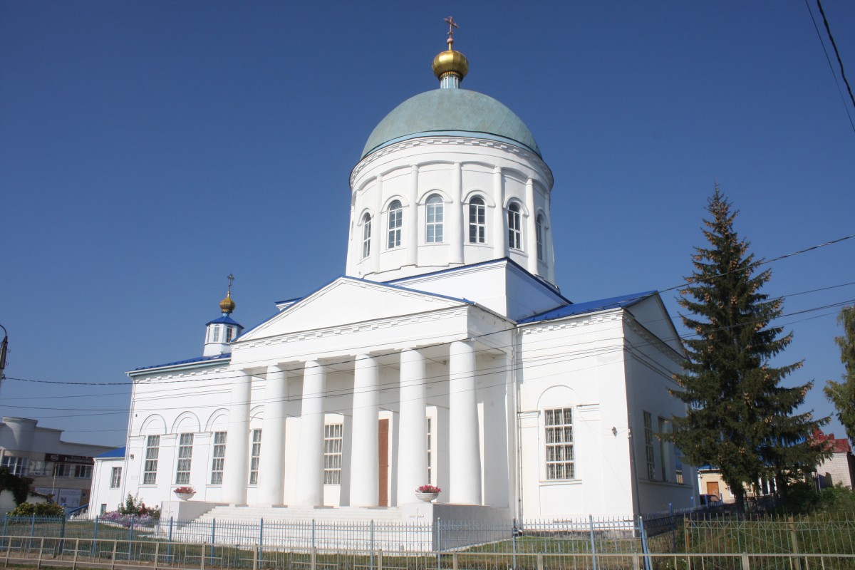 Кромы. Церковь Николая Чудотворца. фасады