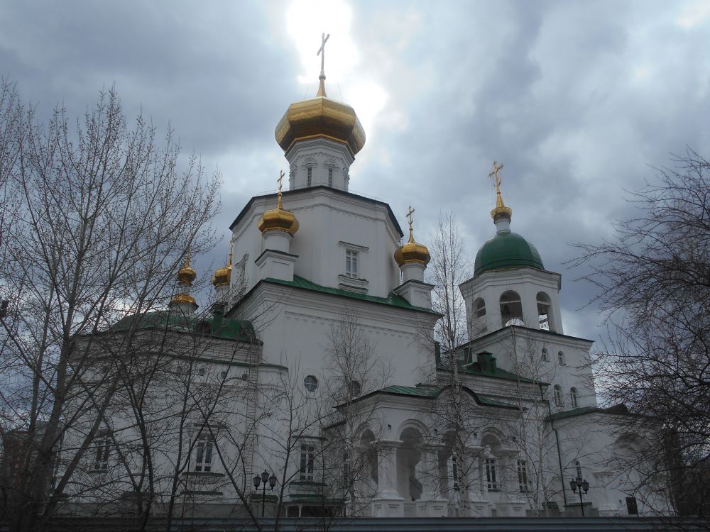 Тюмень. Собор Благовещения Пресвятой Богородицы (воссозданный). фасады