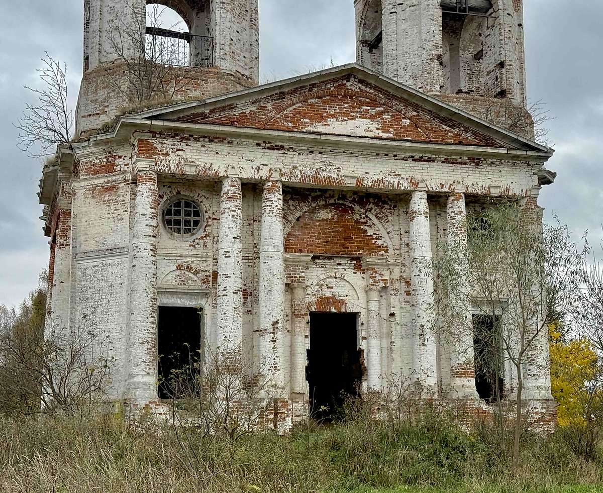 архитектурные детали. Церковь Покрова Пресвятой Богородицы, Погост (Фурмановский район, Ивановская область)
