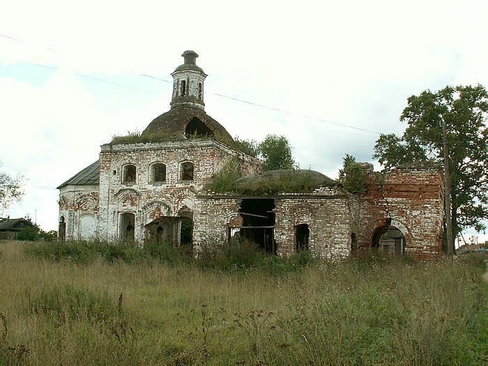 Церковь Смоленской иконы Божией Матери, Тюрюково (Ивановский район, Ивановская область). фасады