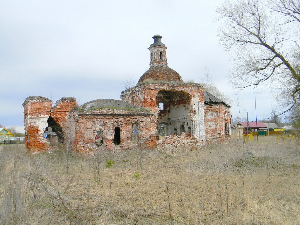 Тюрюково. Церковь Смоленской иконы Божией Матери. фасады