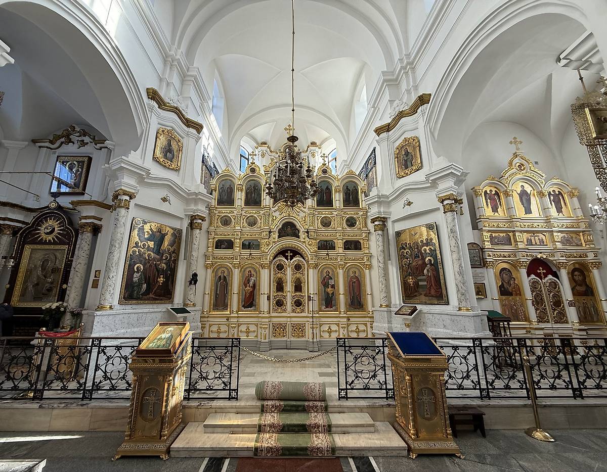 Вид с запада, интерьер и убранство. Кафедральный собор Сошествия Святого Духа, Минск (Минск, город, Беларусь, Минская область)