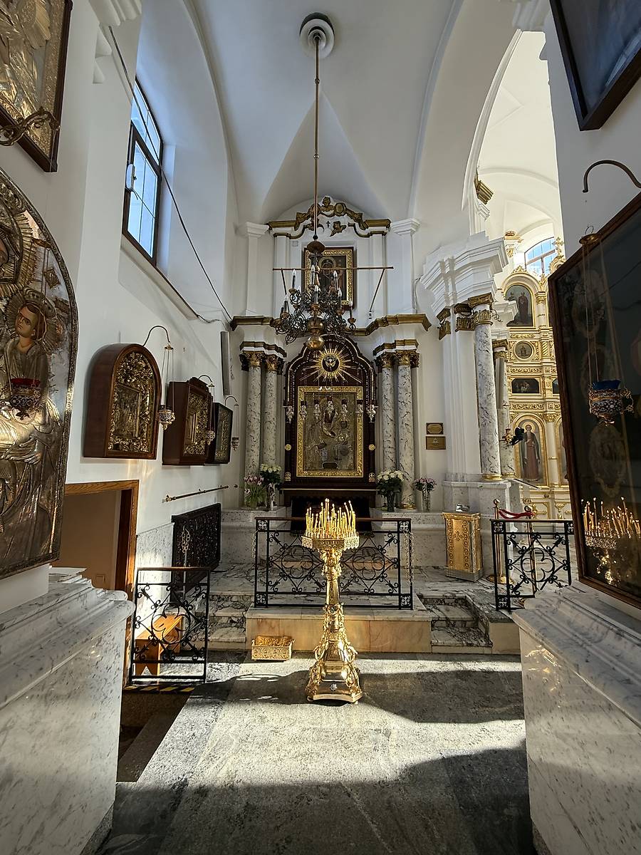 Северный придел, интерьер и убранство. Кафедральный собор Сошествия Святого Духа, Минск (Минск, город, Беларусь, Минская область)