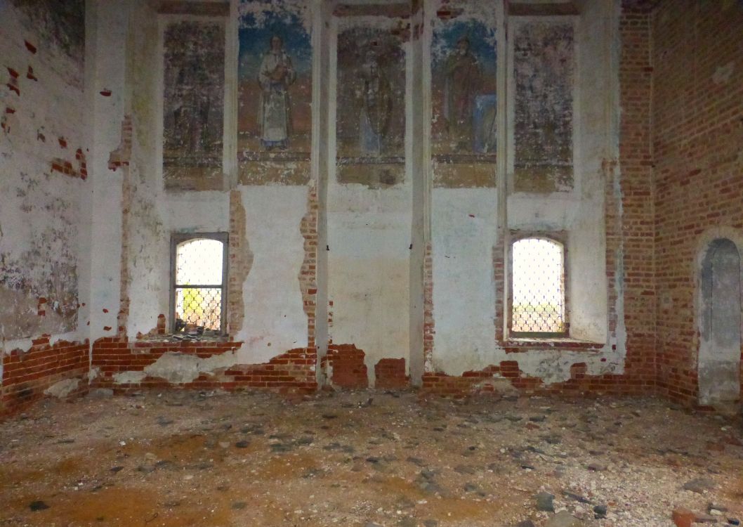 Церковь Усекновения главы Иоанна Предтечи, Рыково (Гаврилово-Посадский район, Ивановская область). интерьер и убранство