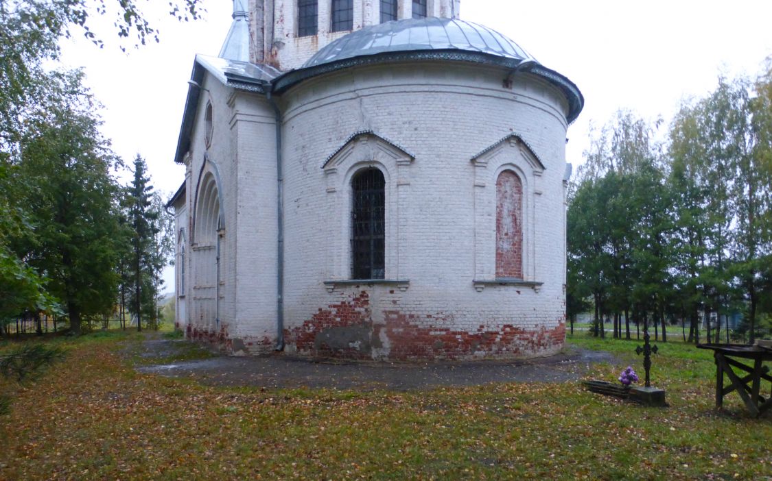 Церковь Покрова Пресвятой Богородицы, Дубенки (Гаврилово-Посадский район, Ивановская область). архитектурные детали
