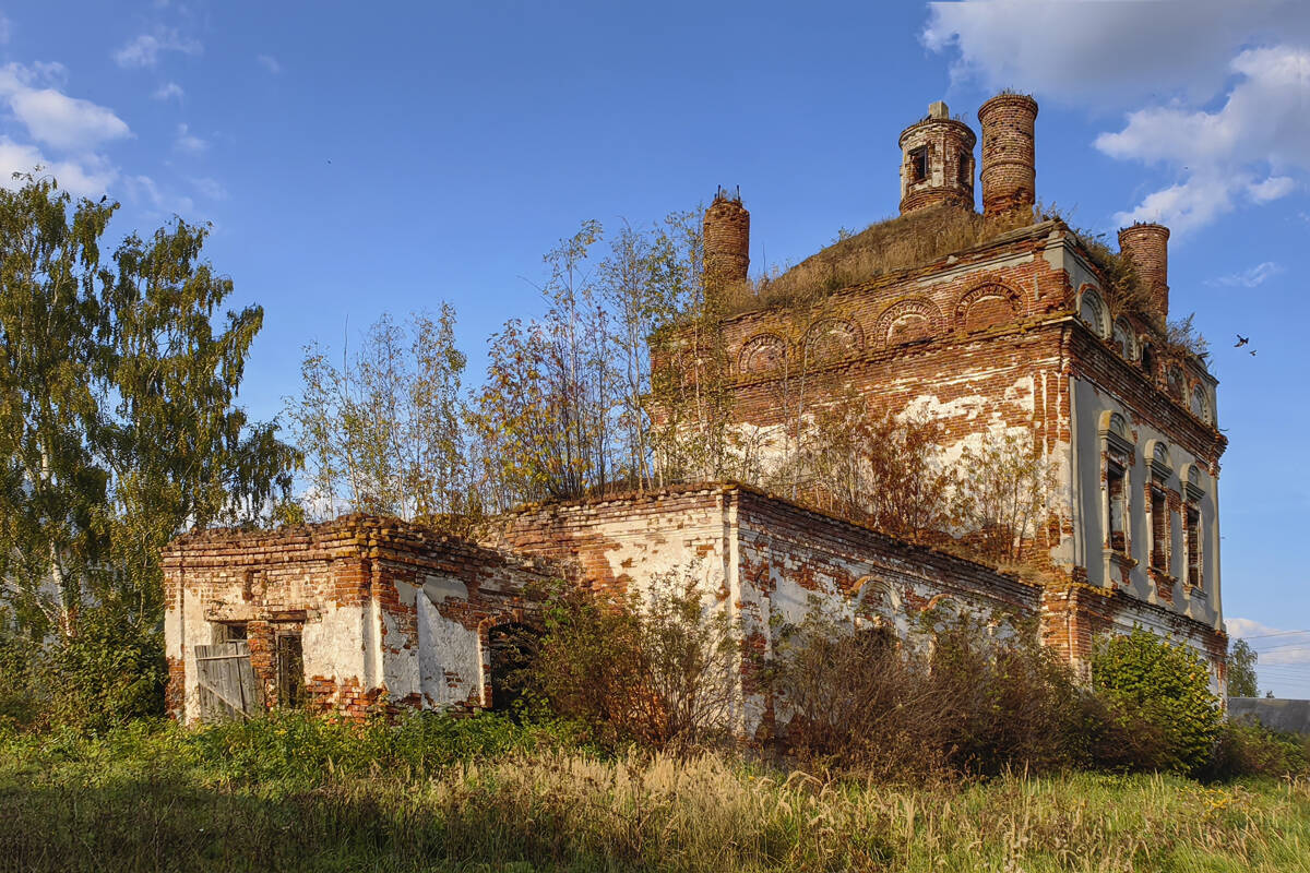 Церковь Михаила Архангела, Сахтыш (Тейковский район, Ивановская область). фасады