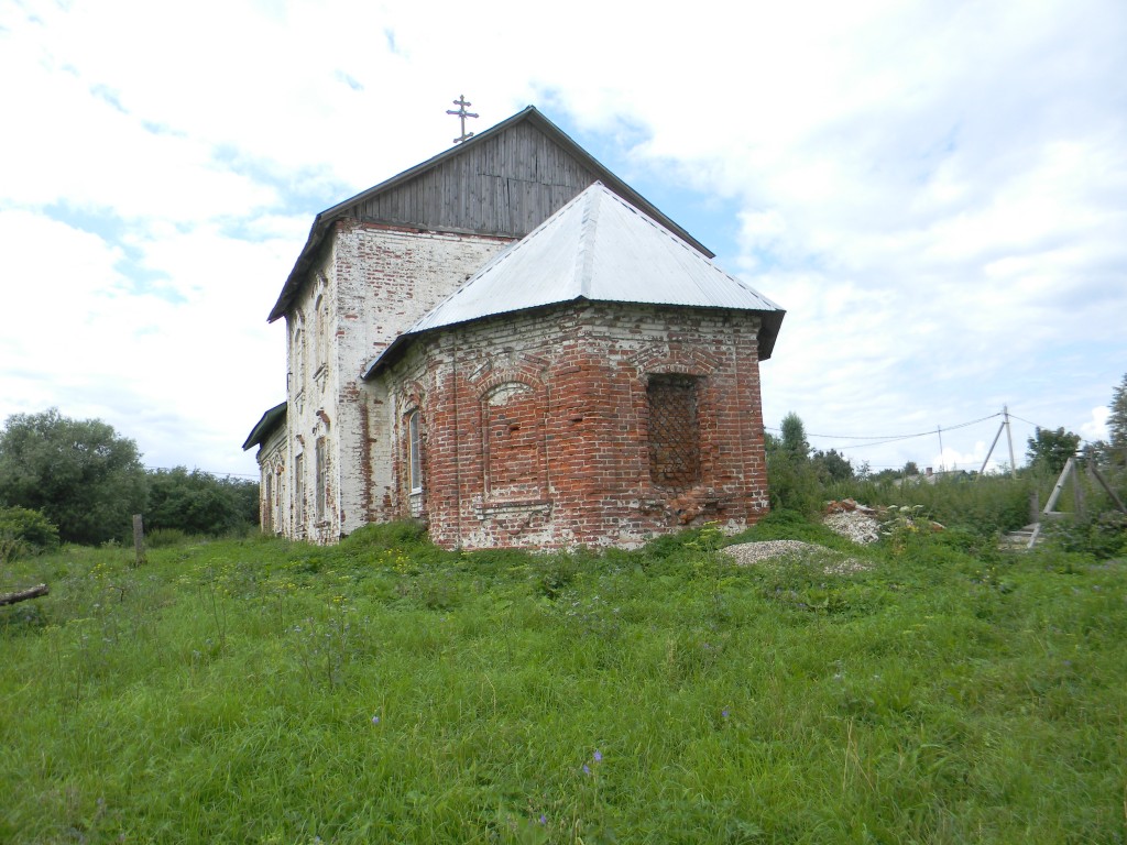 Сахтыш. Церковь Николая Чудотворца. фасады
