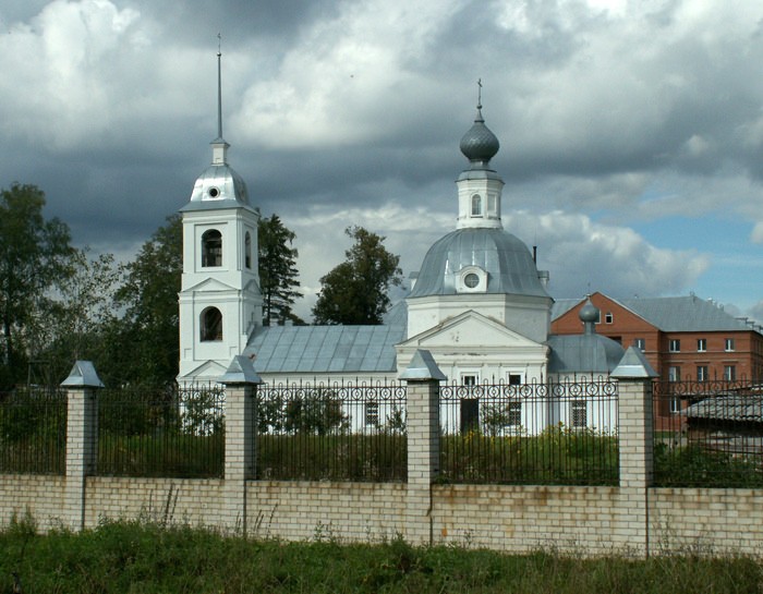 Церковь Преображения Господня, Доронино (Тейковский район, Ивановская область). общий вид в ландшафте