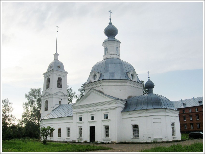 Доронино. Церковь Спаса Преображения. фасады