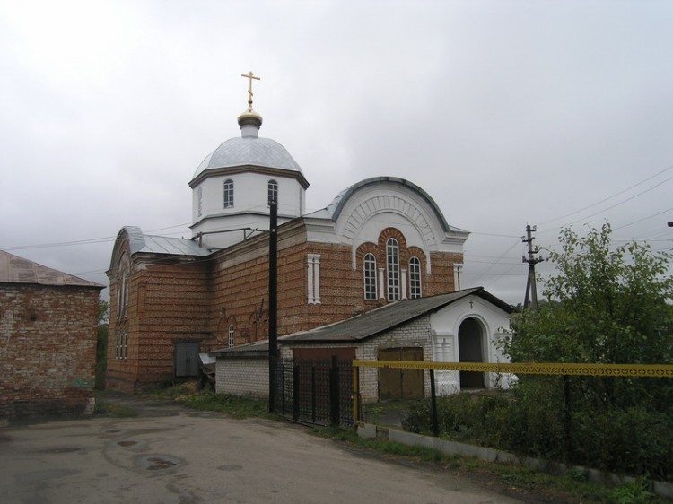 Большое Мурашкино. Церковь Аввакума протопопа. общий вид в ландшафте