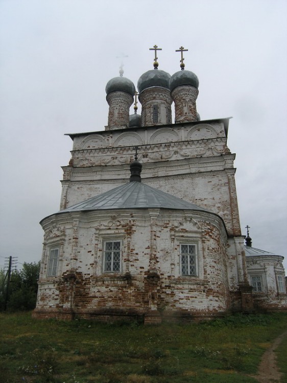 Собор Преображения Господня, Лысково (Лысковский район, Нижегородская область). фасады, Вид со стороны алтарной части