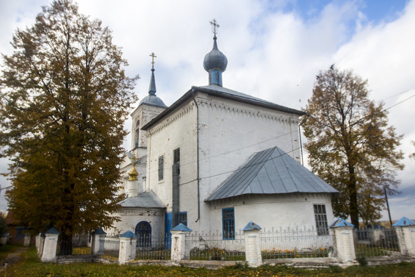 Лысково. Церковь Казанской иконы Божией Матери. фасады