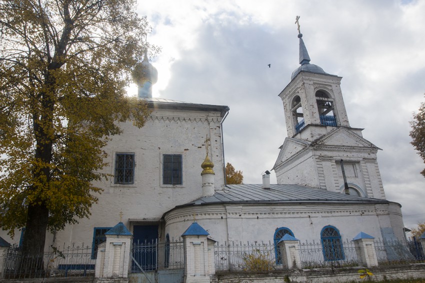 Церковь Казанской иконы Божией Матери, Лысково (Лысковский район, Нижегородская область). фасады