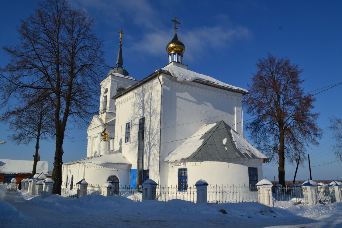 Лысково. Церковь Казанской иконы Божией Матери. фасады