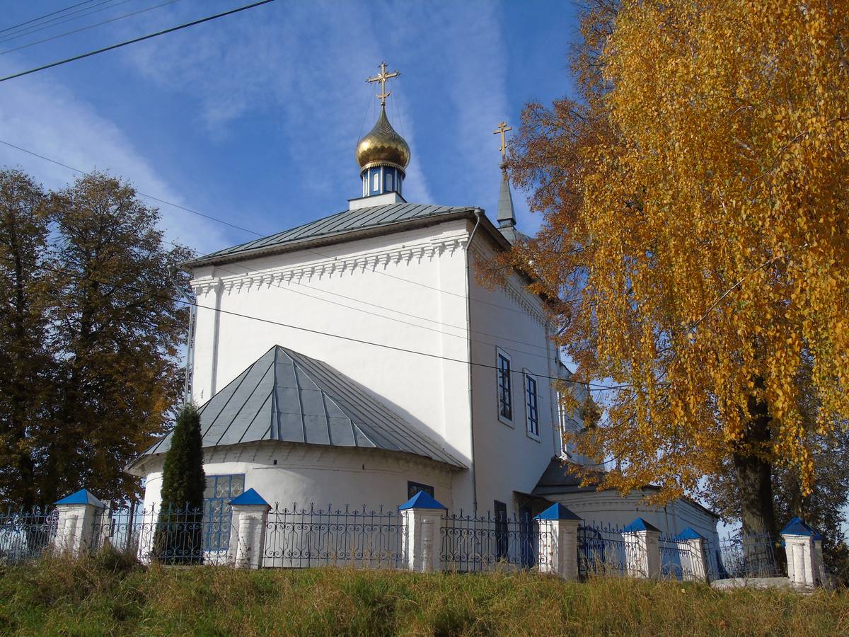 фасады. Церковь Казанской иконы Божией Матери, Лысково (Лысковский район, Нижегородская область)
