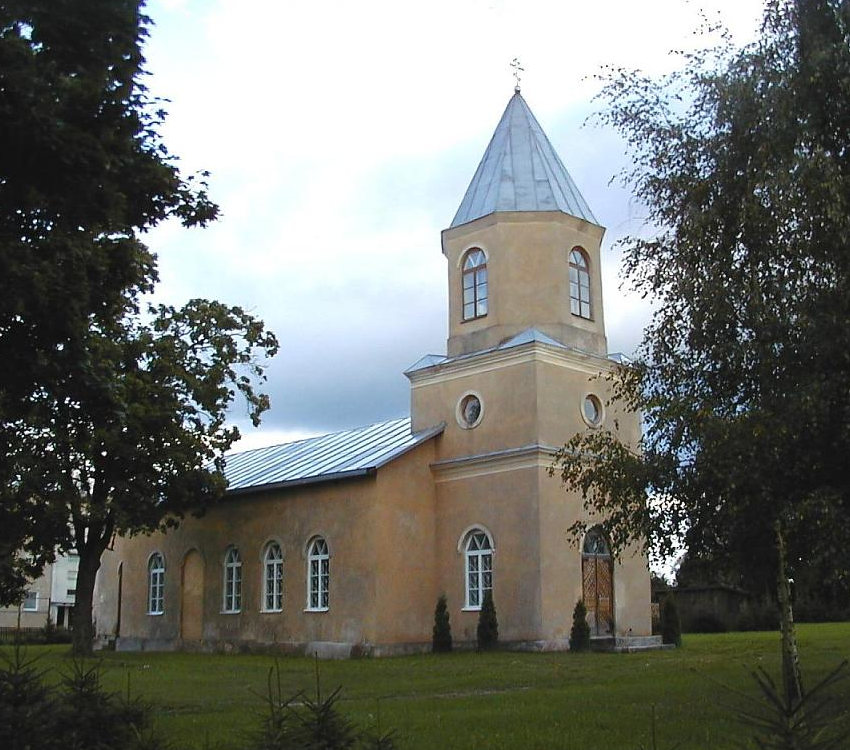Церковь Иоанна Предтечи, Ляудона (Мадонский край, Латвия). фасады