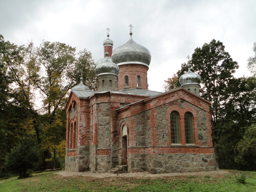 Церковь Алексия, митрополита Московского, Марциена (Мадонский край, Латвия). фасады