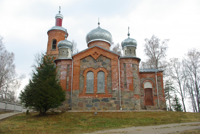 Церковь Алексия, митрополита Московского, Марциена (Мадонский край, Латвия). фасады