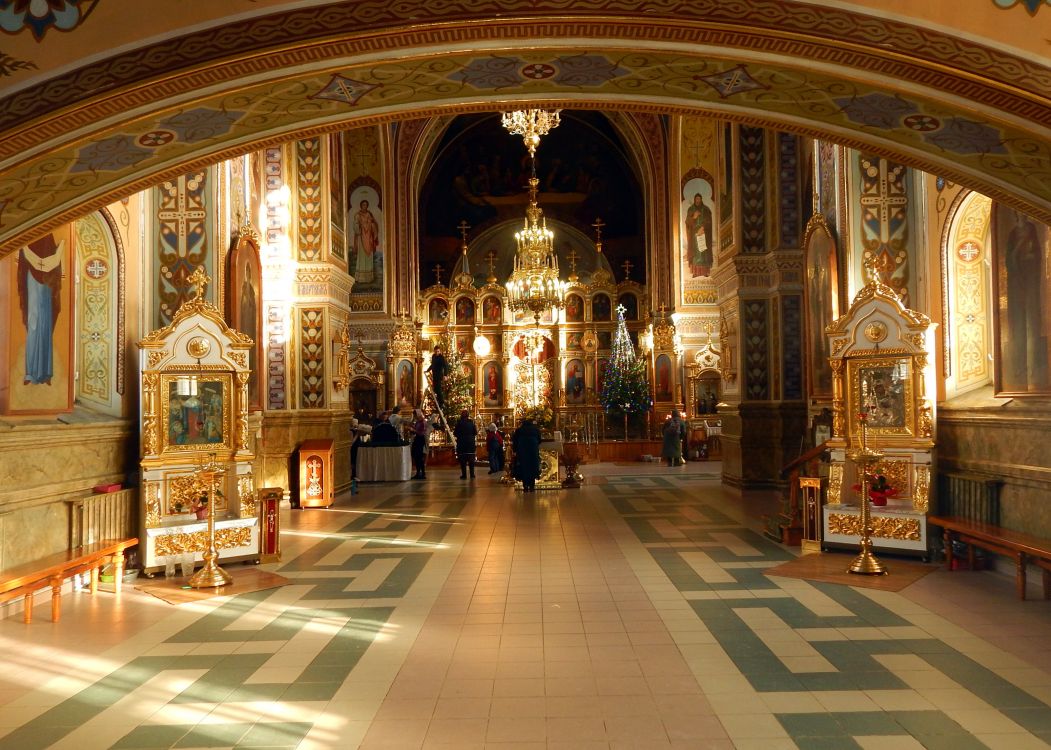 Брест. Церковь Николая Чудотворца. интерьер и убранство