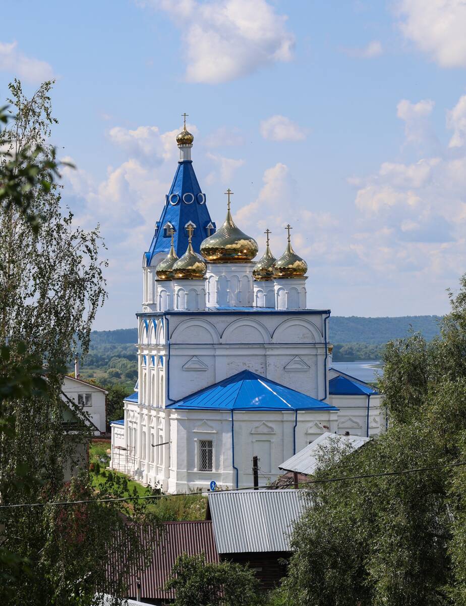 Церковь Николая Чудотворца, Исады (Лысковский район, Нижегородская область). фасады