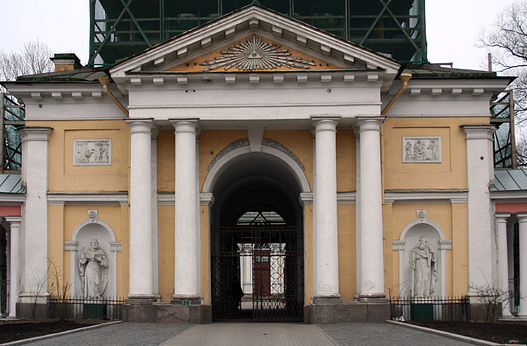 Ансамбль Казачьего Крестовоздвиженского собора, Центральный район (Санкт-Петербург, г. Санкт-Петербург). архитектурные детали