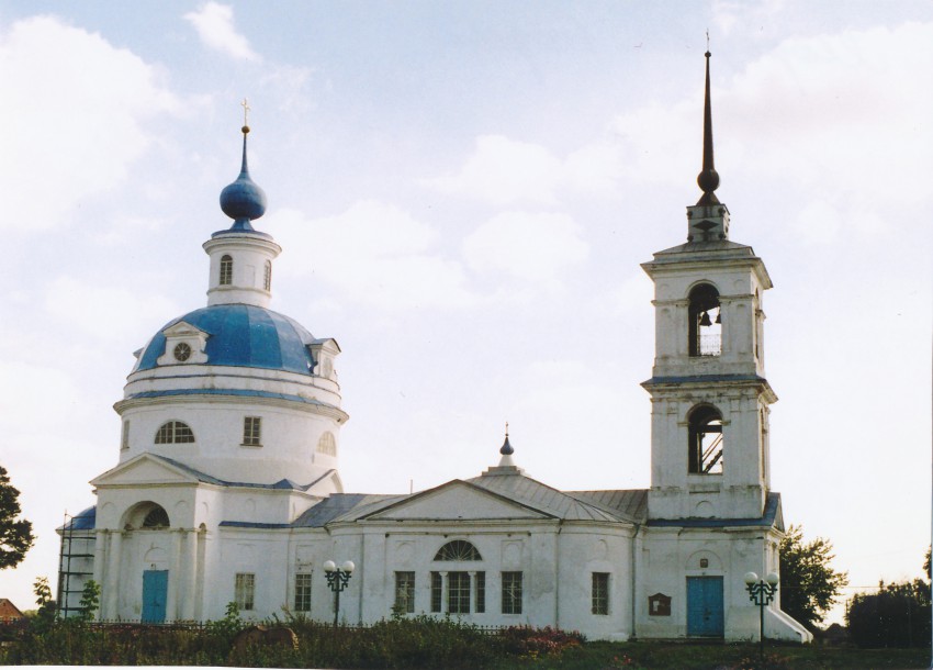 Церковь Покрова Пресвятой Богородицы, Морозовы Борки (Сапожковский район, Рязанская область). фасады