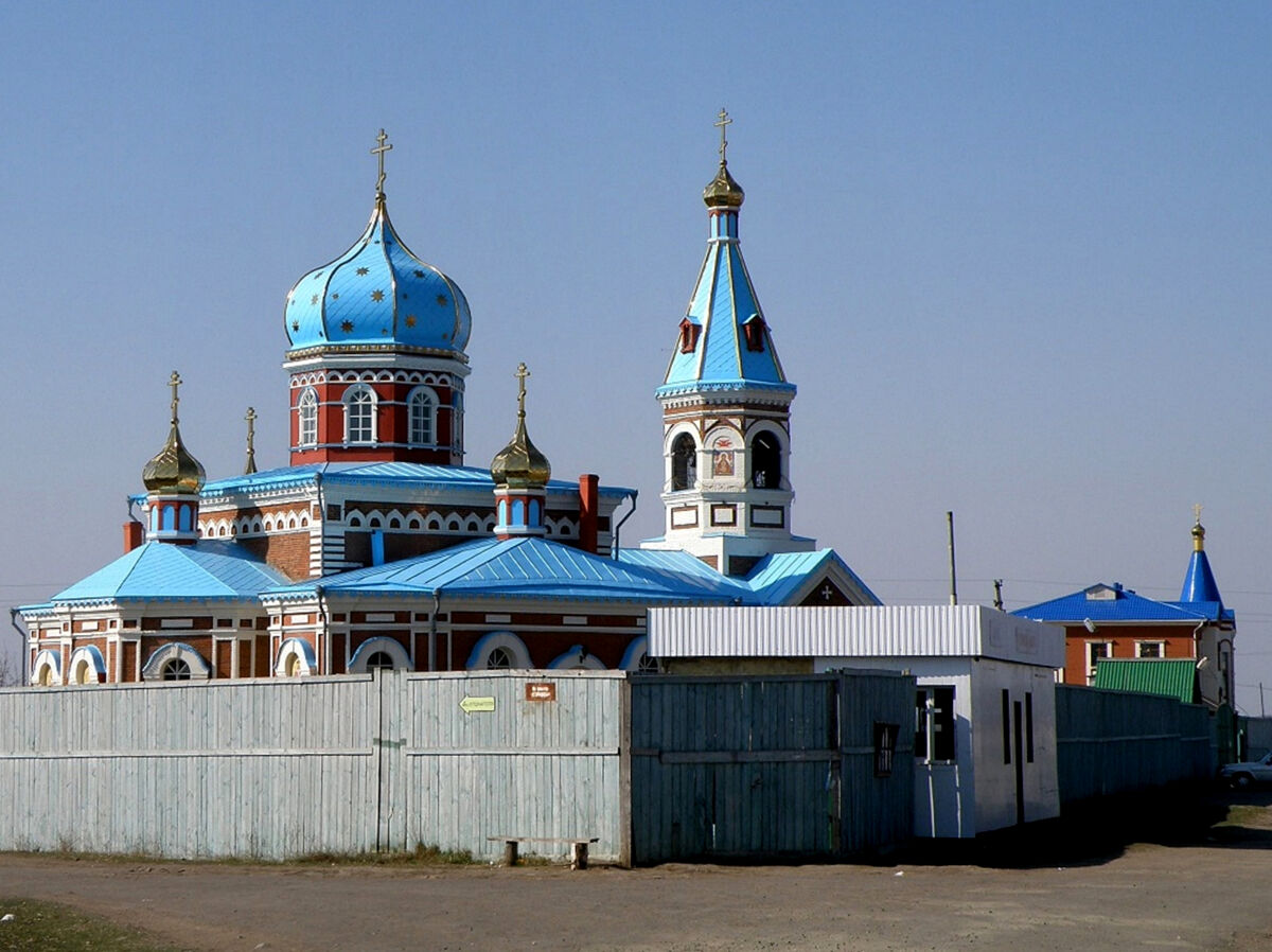 Никольский монастырь, Большекулачье (Омский район, Омская область). фасады