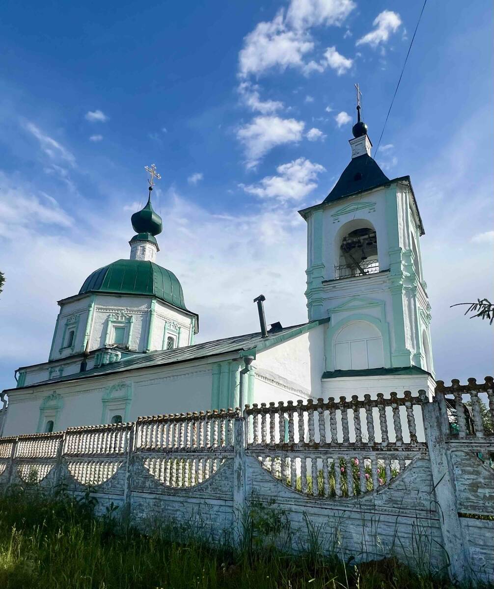 Церковь Спаса Нерукотворного Образа, Дедово (Навашинский район, Нижегородская область). фасады