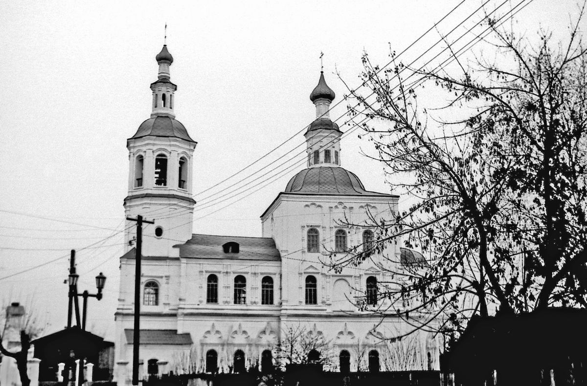 Кафедральный собор Спаса Нерукотворного Образа, Тара (Тарский район, Омская область). архивная фотография, Фото нач. ХХ века.