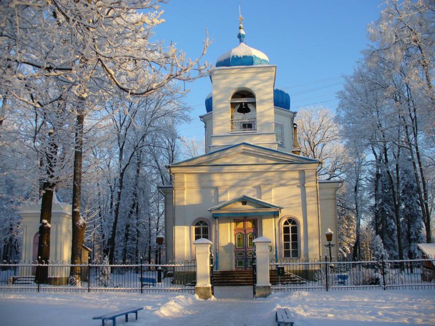 Резекне. Кафедральный собор Рождества Пресвятой Богородицы. фасады, Храм Рождества Пресвятой Богородицы в Резекне.