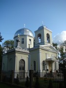 Кафедральный собор Рождества Пресвятой Богородицы, Вид на собор с левой стороны от ограды<br>, Резекне, Резекненский край и г. Резекне, Латвия