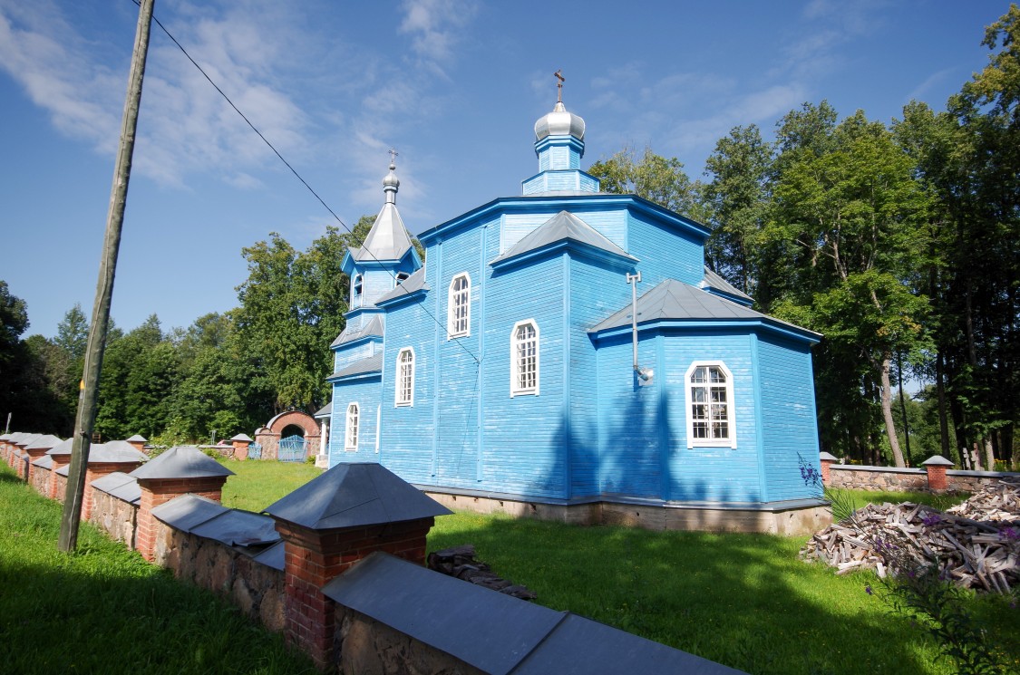 Пудиново. Церковь Покрова Пресвятой Богородицы. фасады