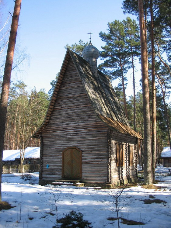 Рига. Церковь Георгия Победоносца из пос. Роговка Резекненского района. фасады