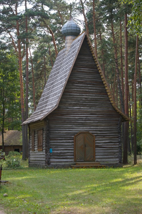 Рига. Церковь Георгия Победоносца из пос. Роговка Резекненского района. фасады