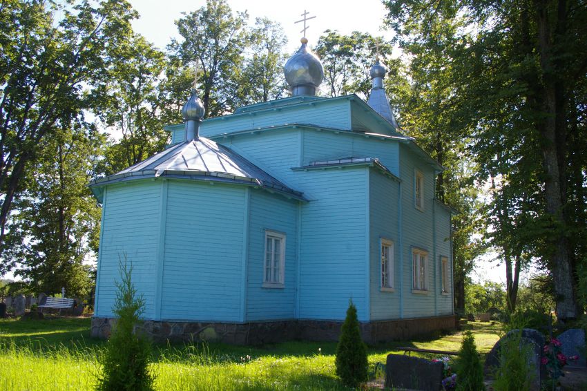 Церковь Рождества Пресвятой Богородицы, Шкилбени (Балвский край, Латвия). фасады