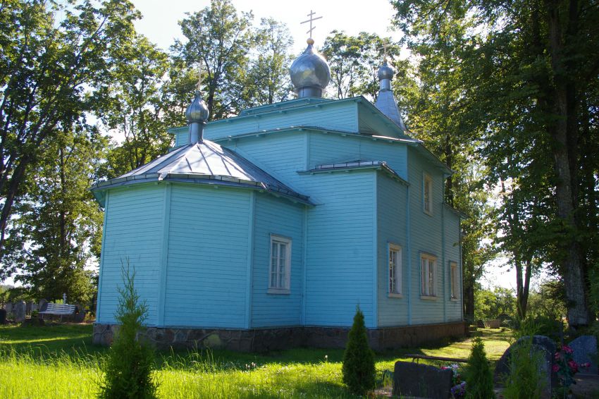 Шкилбени. Церковь Рождества Пресвятой Богородицы. фасады