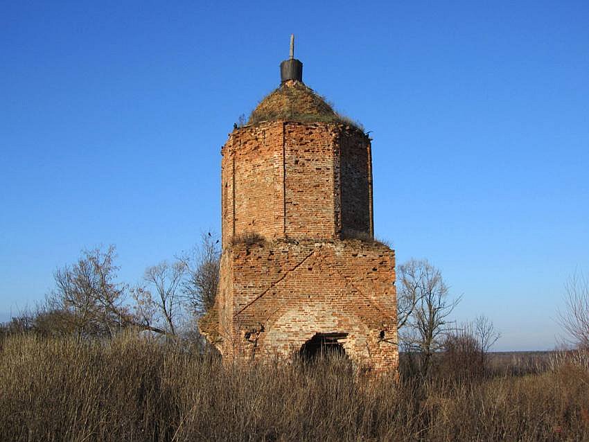 Церковь Покрова Пресвятой Богородицы, Огарево (Дзержинский район, Калужская область). фасады, вид с востока